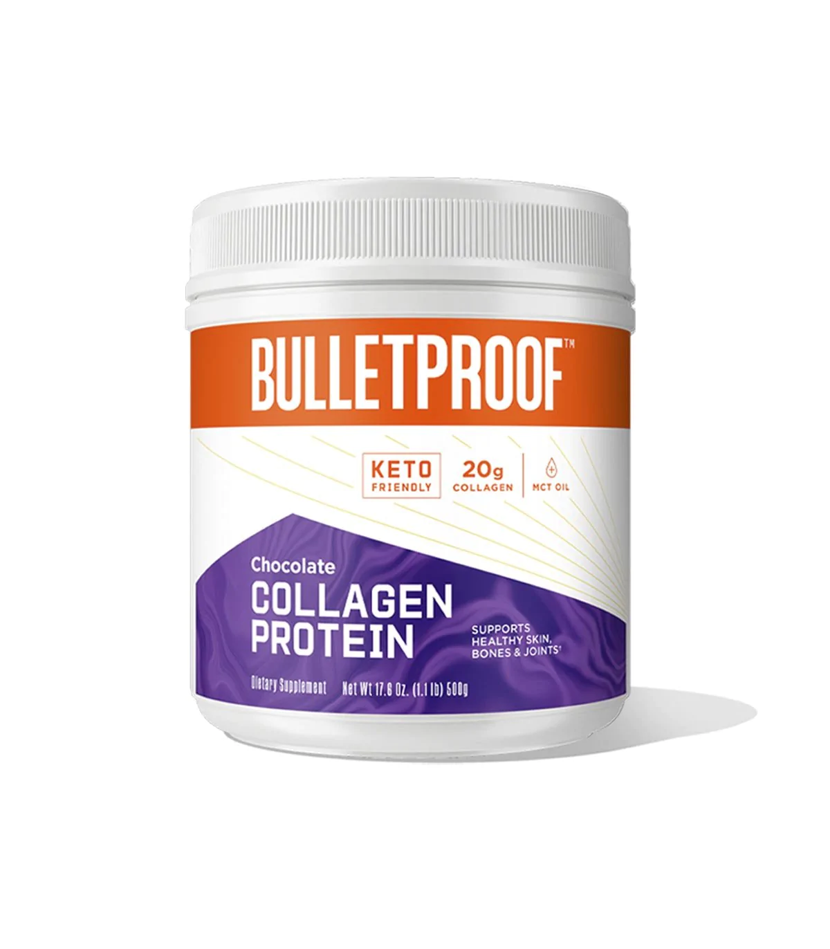 Bullet Proof Collagen Protein, Chocolate 500 g | Unbeatable Prices, Daily Deals | VITASHOP