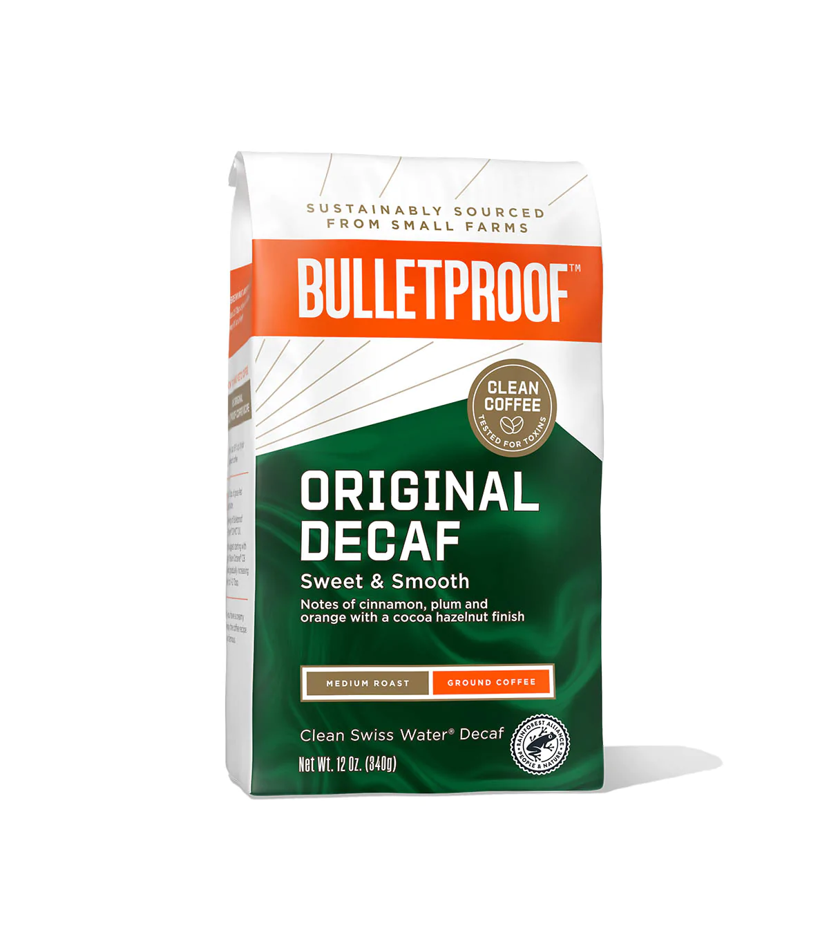 Bullet Proof The Original Ground Decaf Coffee 340 g | Unbeatable Prices, Daily Deals | VITASHOP