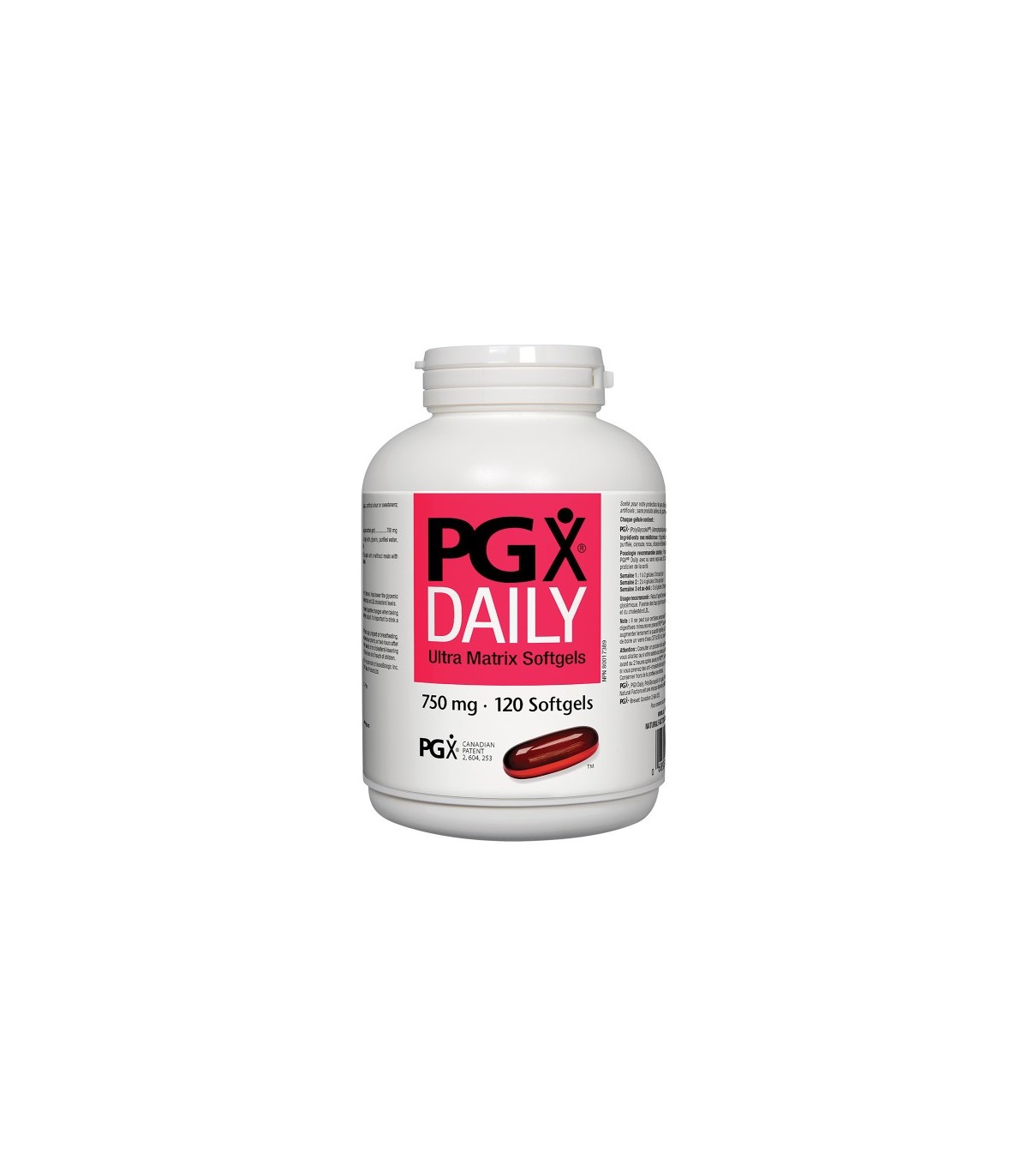Natural Factors 내추럴 팩터스 PGX Daily Ultra Matrix 750 mg, 120 소프트젤 | 매일 업데이트되는 특가 상품 | VITASHOP