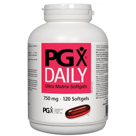 Natural Factors 내추럴 팩터스 PGX Daily Ultra Matrix 750 mg, 120 소프트젤 | 매일 업데이트되는 특가 상품 | VITASHOP