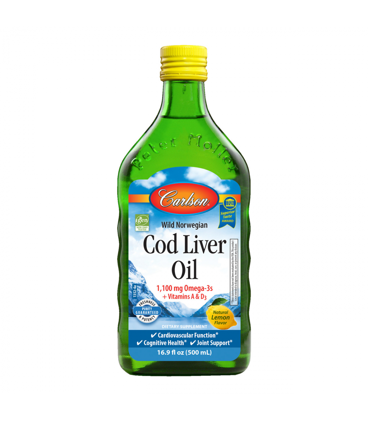 Carlson Laboratories 칼슨 래보래터리스 노르웨이 대구 간유 레몬 500ml | 매일 업데이트되는 특가 상품 | VITASHOP