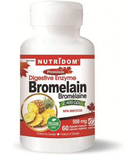 Nutridom Bromelain 60 Vegi Capsules | 每天不同折扣, 全网最低价格 | 种类齐全的保健品店铺 VITASHOP, 只有你想不到, 没有你买不到 !