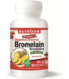 Nutridom Bromelain 60 Vegi Capsules | Unbeatable Prices, Daily Deals | VITASHOP