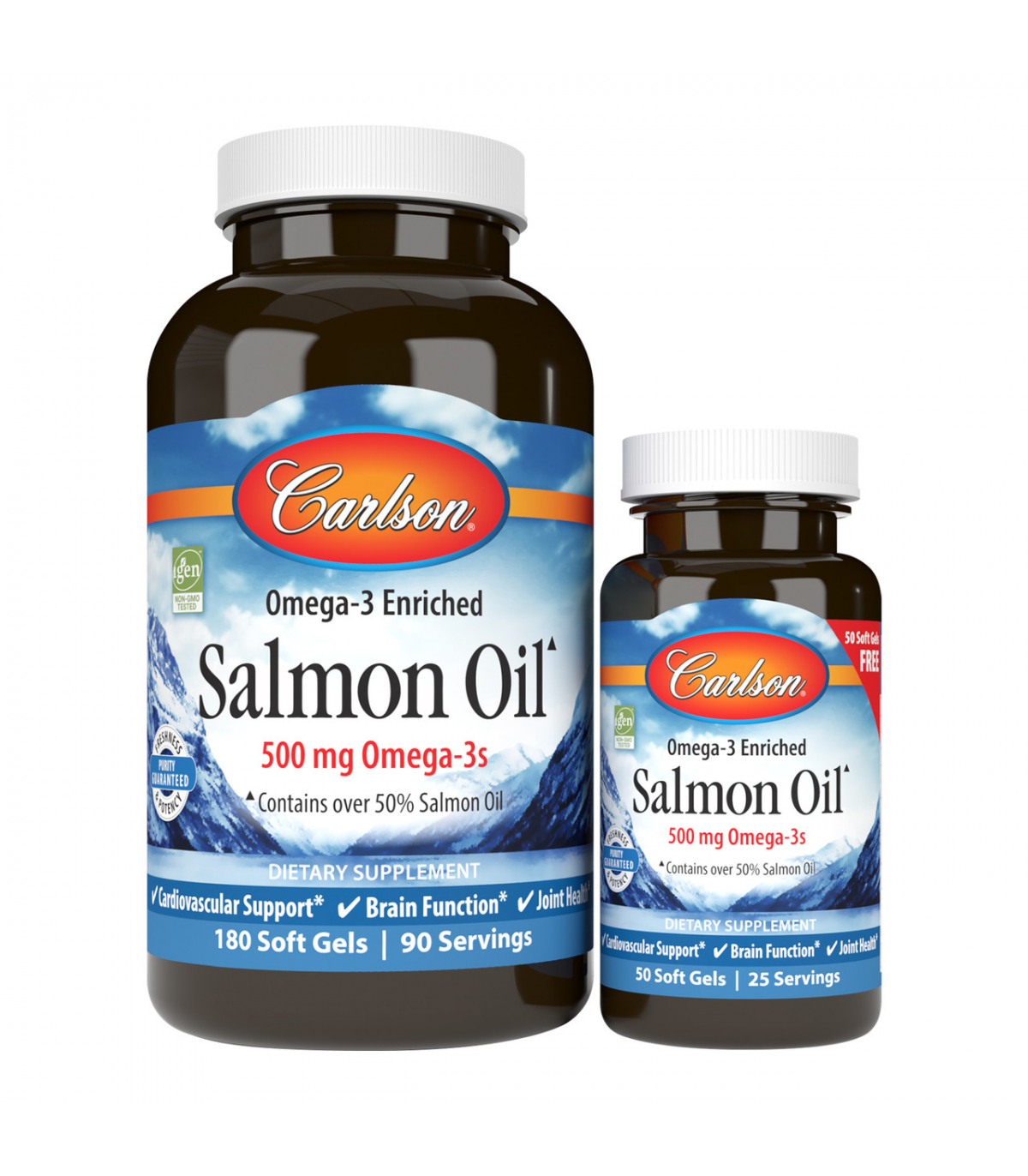 Carlson Laboratories Salmon Oil 230 Softgels | 每天不同折扣, 全网最低价格 | 种类齐全的保健品店铺 VITASHOP, 只有你想不到, 没有你买不到 !