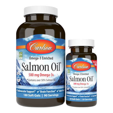 Carlson Laboratories Salmon Oil 230 Softgels | 每天不同折扣, 全网最低价格 | 种类齐全的保健品店铺 VITASHOP, 只有你想不到, 没有你买不到 !