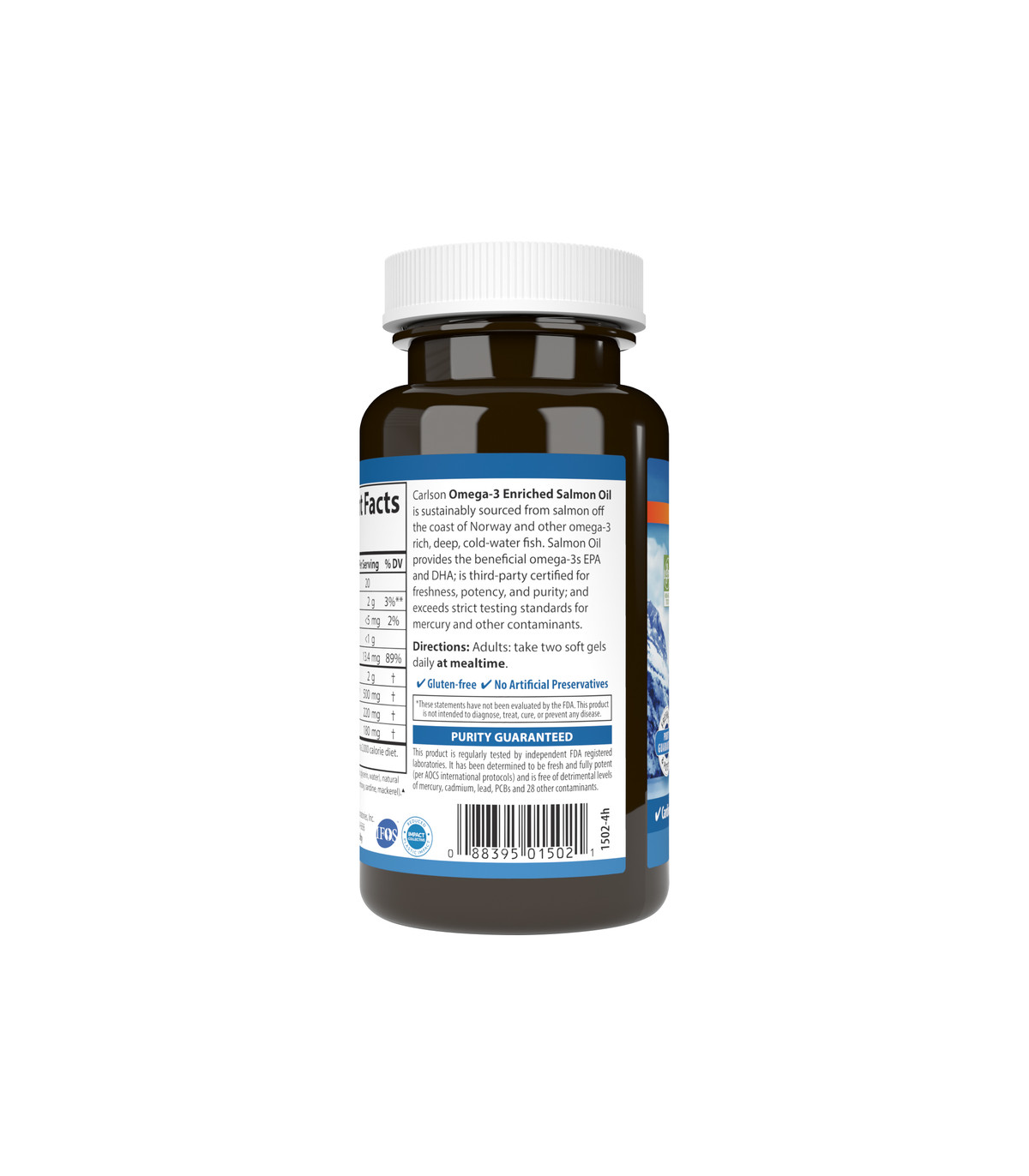 Carlson Laboratories Salmon Oil 230 Softgels | 每天不同折扣, 全网最低价格 | 种类齐全的保健品店铺 VITASHOP, 只有你想不到, 没有你买不到 !