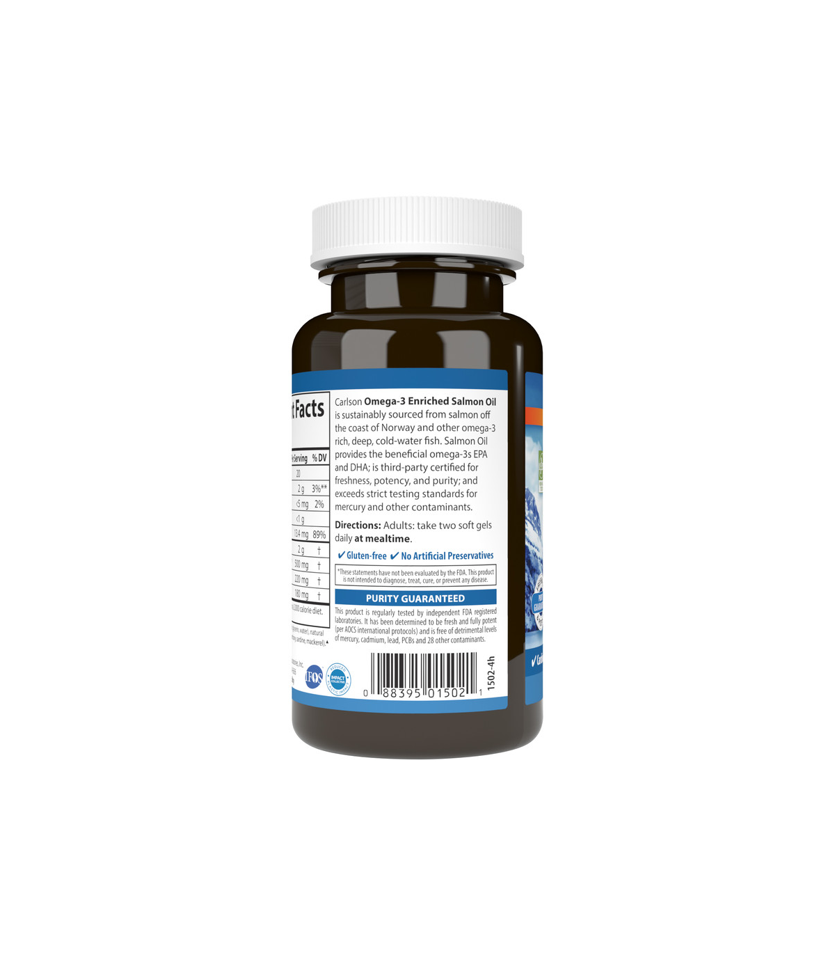 Carlson Laboratories Salmon Oil 230 Softgels | 每天不同折扣, 全网最低价格 | 种类齐全的保健品店铺 VITASHOP, 只有你想不到, 没有你买不到 !