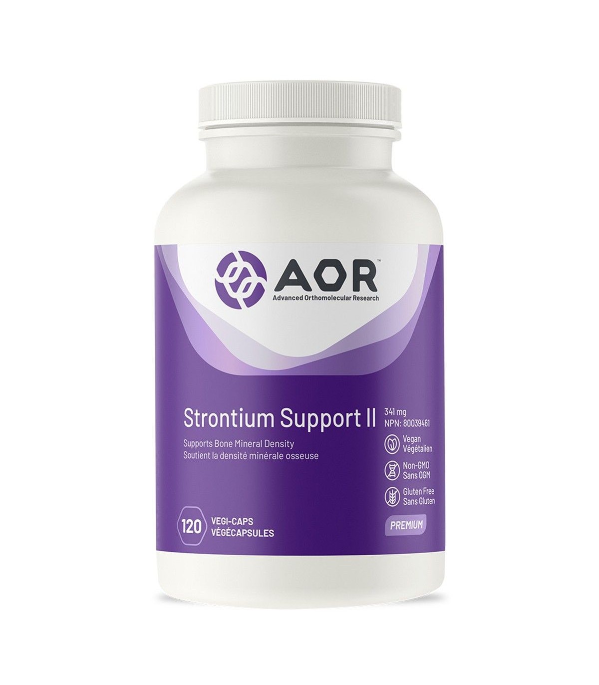 AOR Strontium Support II 120 Capsules | Unbeatable Prices, Daily Deals | VITASHOP