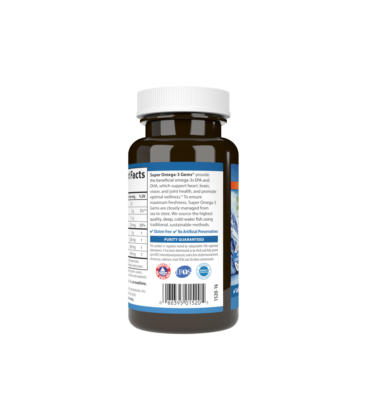 Carlson Laboratories Super Omega-3 130 softgels | Unbeatable Prices, Daily Deals | VITASHOP