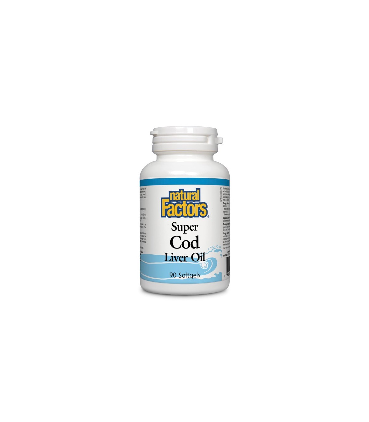 Natural Factors Super Cod Liver Oil, 90 Softgels | Unbeatable Prices, Daily Deals | VITASHOP