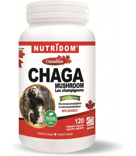 Nutridom CHAGA 120 Vegi Capsules | Unbeatable Prices, Daily Deals | VITASHOP