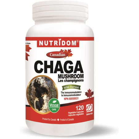 Nutridom CHAGA 120 Vegi Capsules | Unbeatable Prices, Daily Deals | VITASHOP
