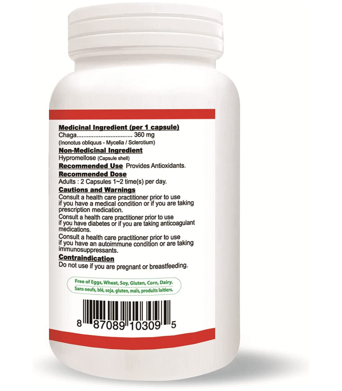 Nutridom CHAGA 120 Vegi Capsules | Unbeatable Prices, Daily Deals | VITASHOP