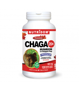 CHAGA 20x 120 Vegi Capsules | Safest & Easiest Shopping Vitamins Online | VITASHOP