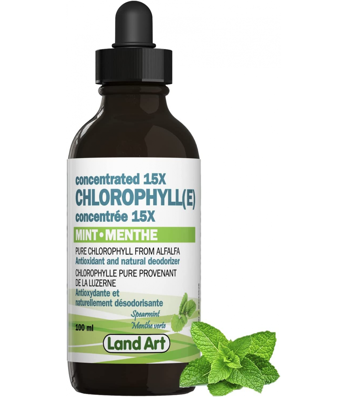 Chlorophyll Conc.15X Unflavored 100 ml | Safest & Easiest Shopping Vitamins Online | VITASHOP