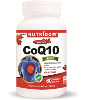 Nutridom CoQ10 60 Softgels | Unbeatable Prices, Daily Deals | VITASHOP