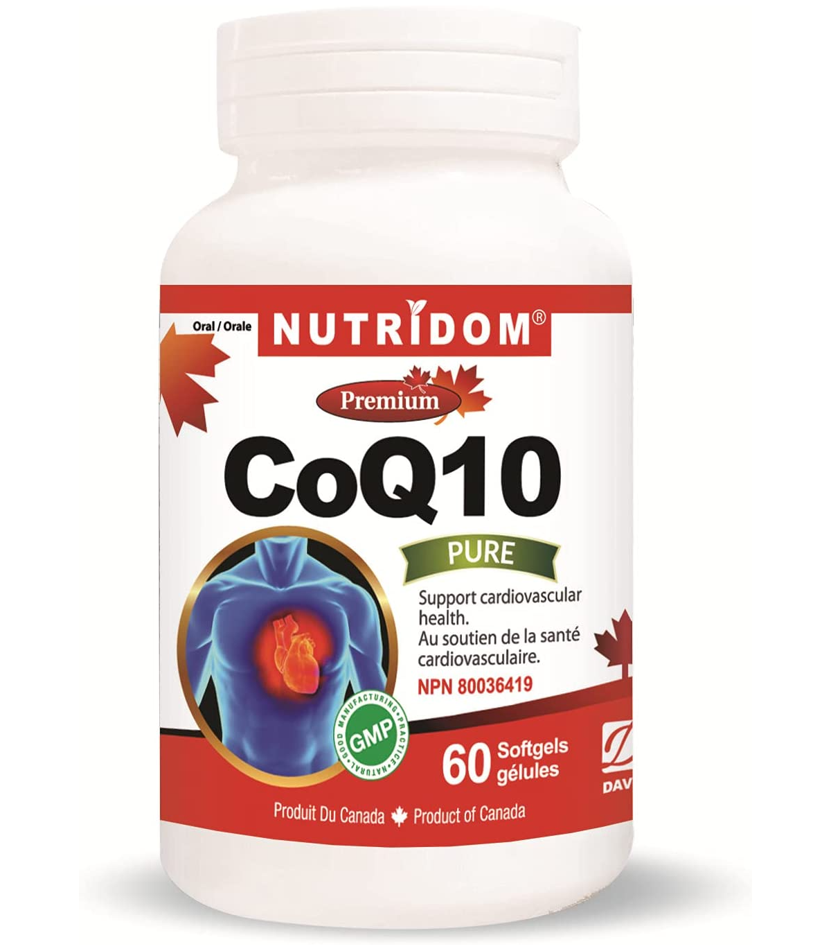 CoQ10 60 Softgels | Safest & Easiest Shopping Vitamins Online | VITASHOP