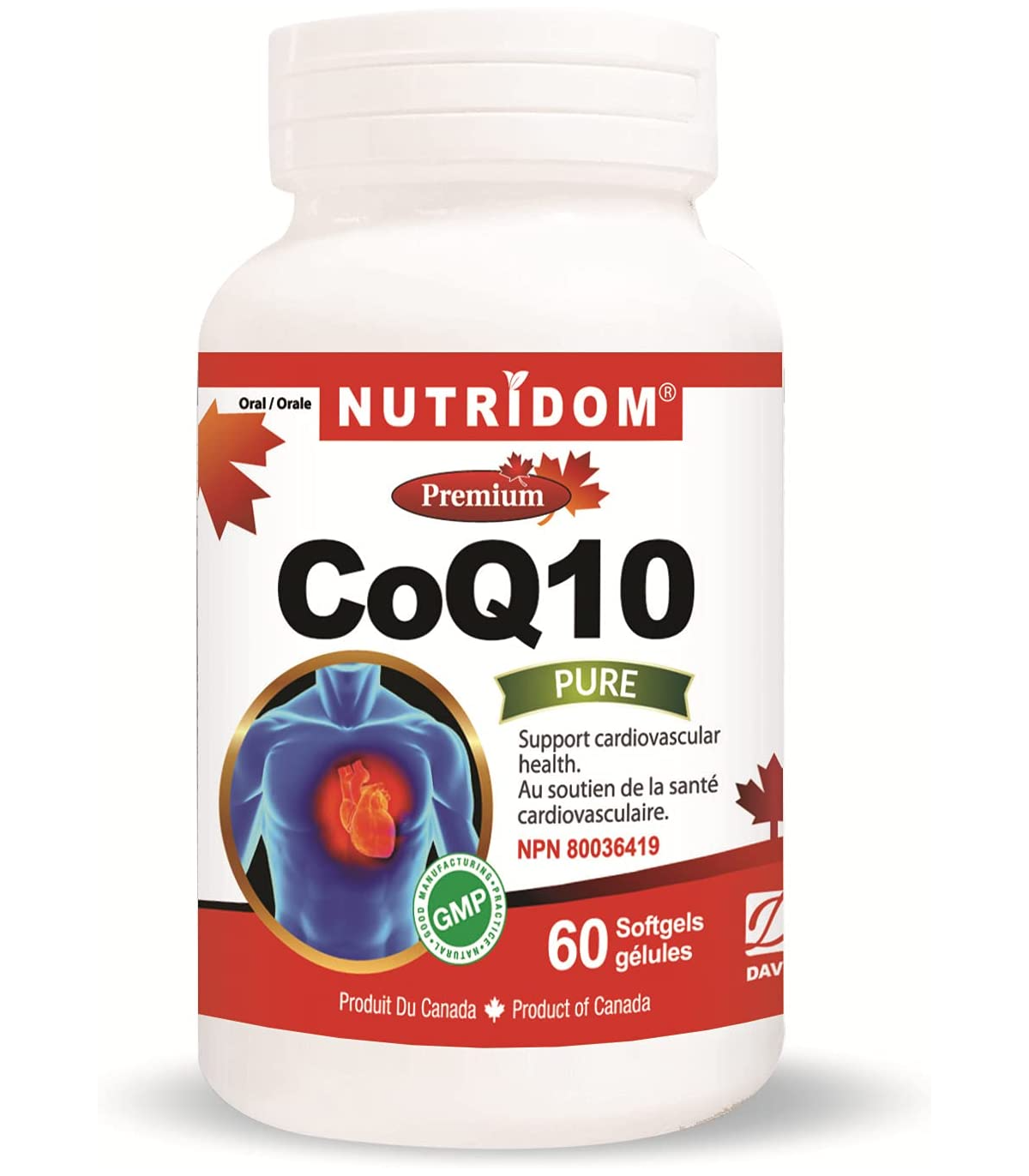 CoQ10 60 Softgels | Safest & Easiest Shopping Vitamins Online | VITASHOP