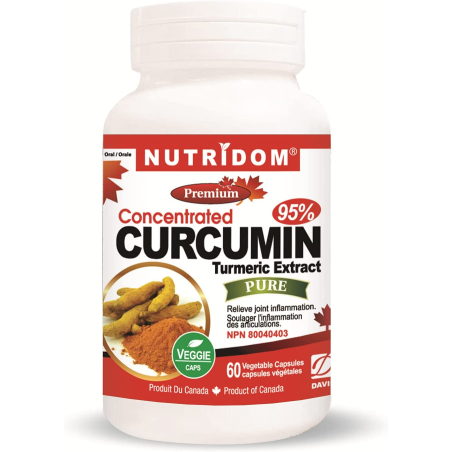 Nutridom Curcumin 95% 60 Vegi Capsules | 每天不同折扣, 全网最低价格 | 种类齐全的保健品店铺 VITASHOP, 只有你想不到, 没有你买不到 !