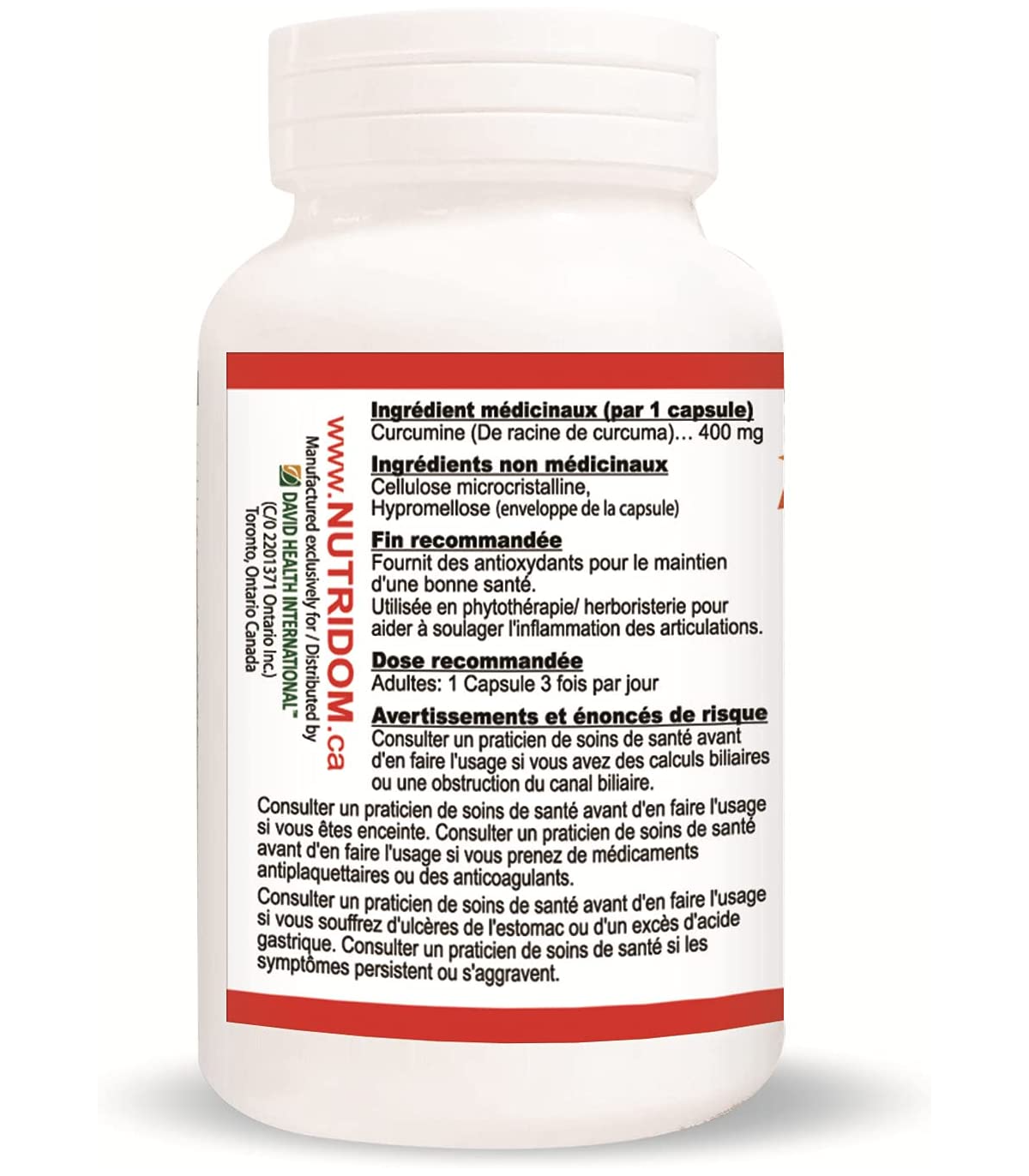 Nutridom Curcumin 95% 60 Vegi Capsules | 每天不同折扣, 全网最低价格 | 种类齐全的保健品店铺 VITASHOP, 只有你想不到, 没有你买不到 !
