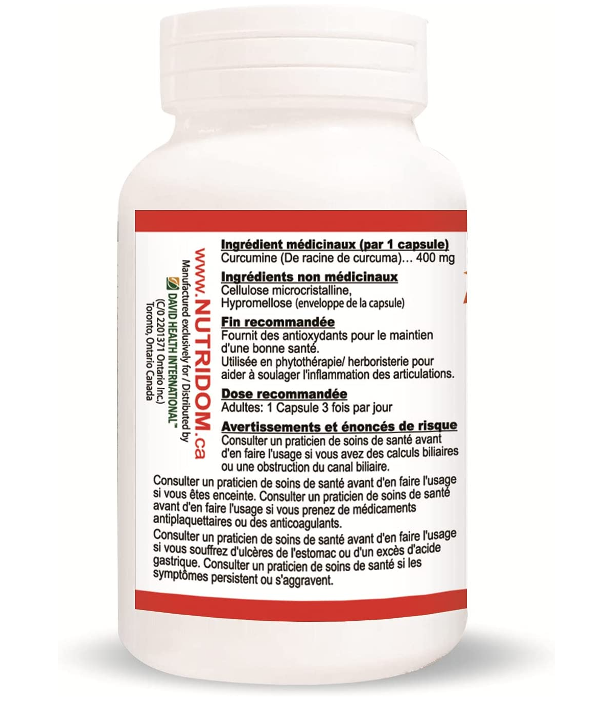 Nutridom Curcumin 95% 60 Vegi Capsules | 每天不同折扣, 全网最低价格 | 种类齐全的保健品店铺 VITASHOP, 只有你想不到, 没有你买不到 !