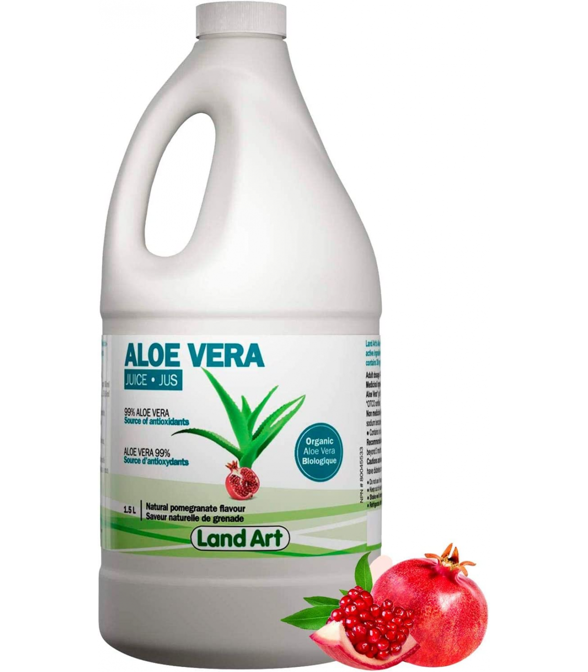 Land Art Aloe Vera Pure Juice Pomegranate 1500 ml | 每天不同折扣, 全网最低价格 | 种类齐全的保健品店铺 VITASHOP, 只有你想不到, 没有你买不到 !