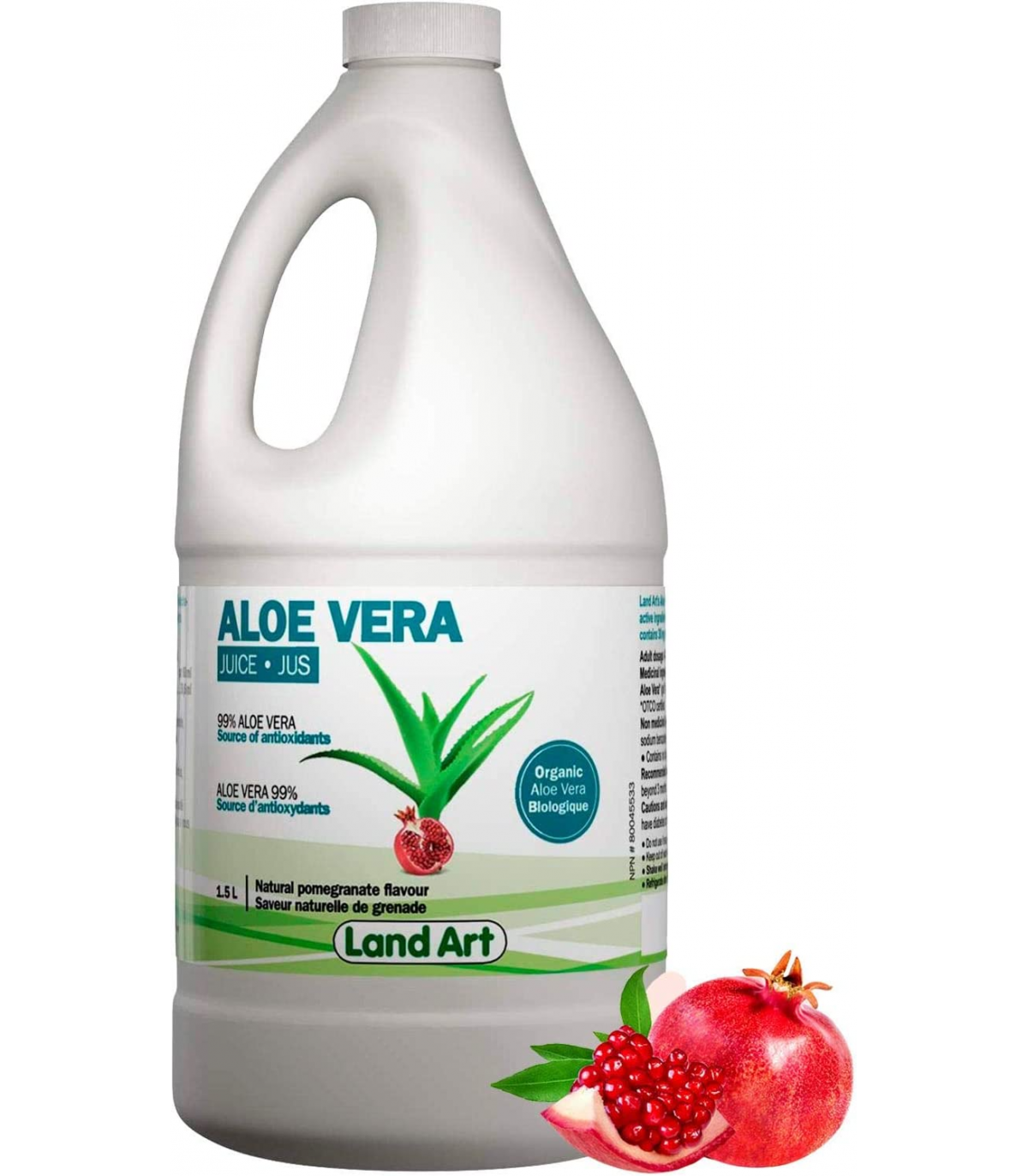 Land Art Aloe Vera Pure Juice Pomegranate 1500 ml | 每天不同折扣, 全网最低价格 | 种类齐全的保健品店铺 VITASHOP, 只有你想不到, 没有你买不到 !