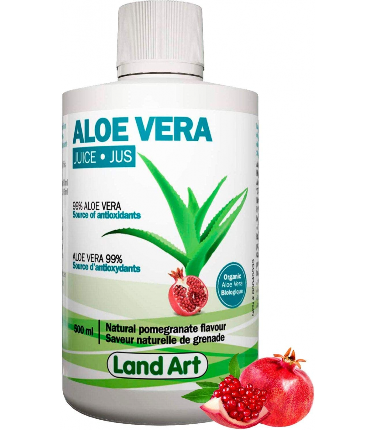 Land Art Aloe Vera Pure Juice Pomegranate 500 ml | 每天不同折扣, 全网最低价格 | 种类齐全的保健品店铺 VITASHOP, 只有你想不到, 没有你买不到 !