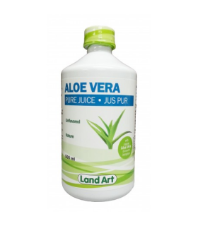 Land Art Aloe Vera Pure Juice Unflavored 500 ml | Unbeatable Prices, Daily Deals | VITASHOP