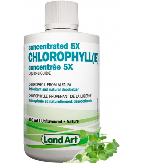 Land Art Chlorophyll (e) Conc. 5x 500 ml | Unbeatable Prices, Daily Deals | VITASHOP