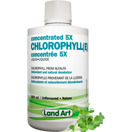 Land Art Chlorophyll (e) Conc. 5x 500 ml | 每天不同折扣, 全网最低价格 | 种类齐全的保健品店铺 VITASHOP, 只有你想不到, 没有你买不到 !