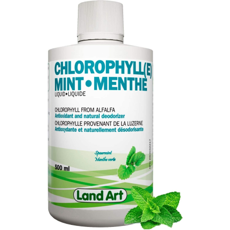 Land Art Chlorophyll(e) Conc. 5X Mint 500 ml | Unbeatable Prices, Daily Deals | VITASHOP