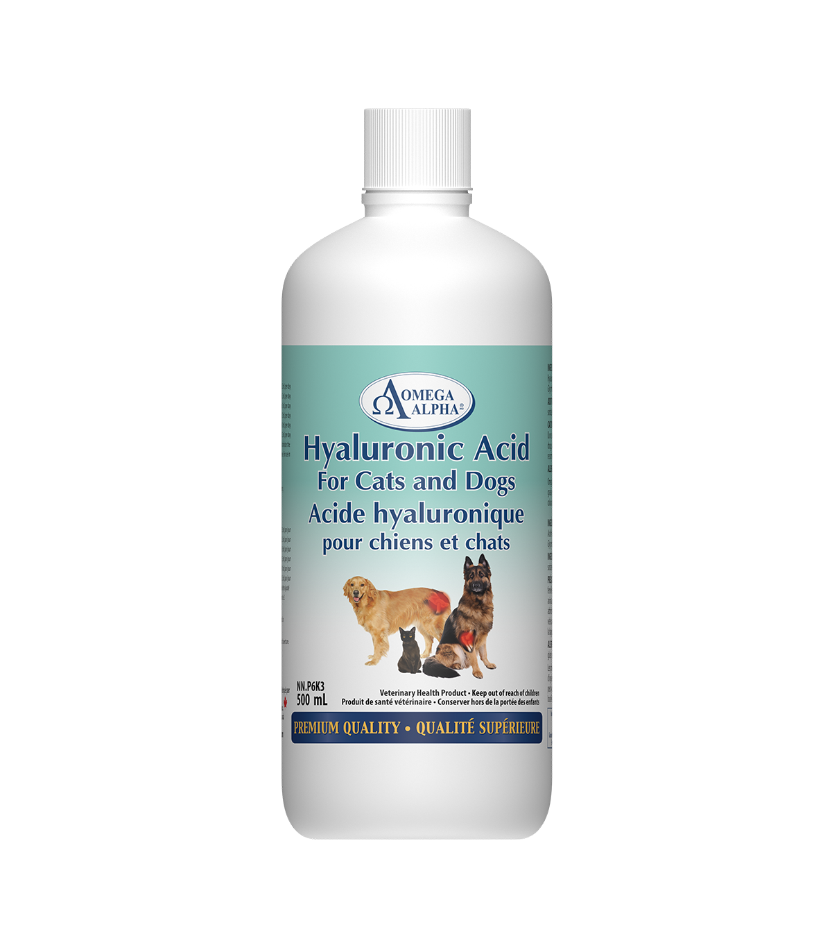 Hyaluronic Acid for Cats and Dogs 500 ml | Safest & Easiest Shopping Vitamins Online | VITASHOP