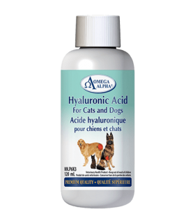 Omega Alpha Hyaluronic Acid for Cats and Dogs 120 ml | Unbeatable Prices, Daily Deals | VITASHOP