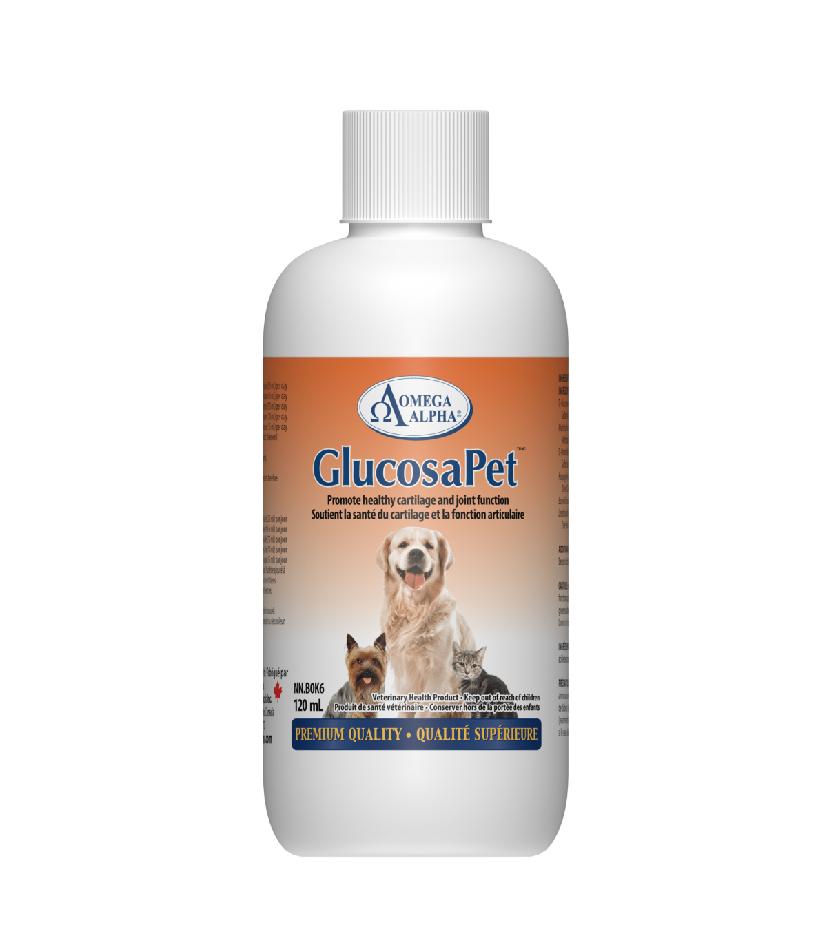 Omega Alpha GlucosaPet 120 ml | 每天不同折扣, 全网最低价格 | 种类齐全的保健品店铺 VITASHOP, 只有你想不到, 没有你买不到 !