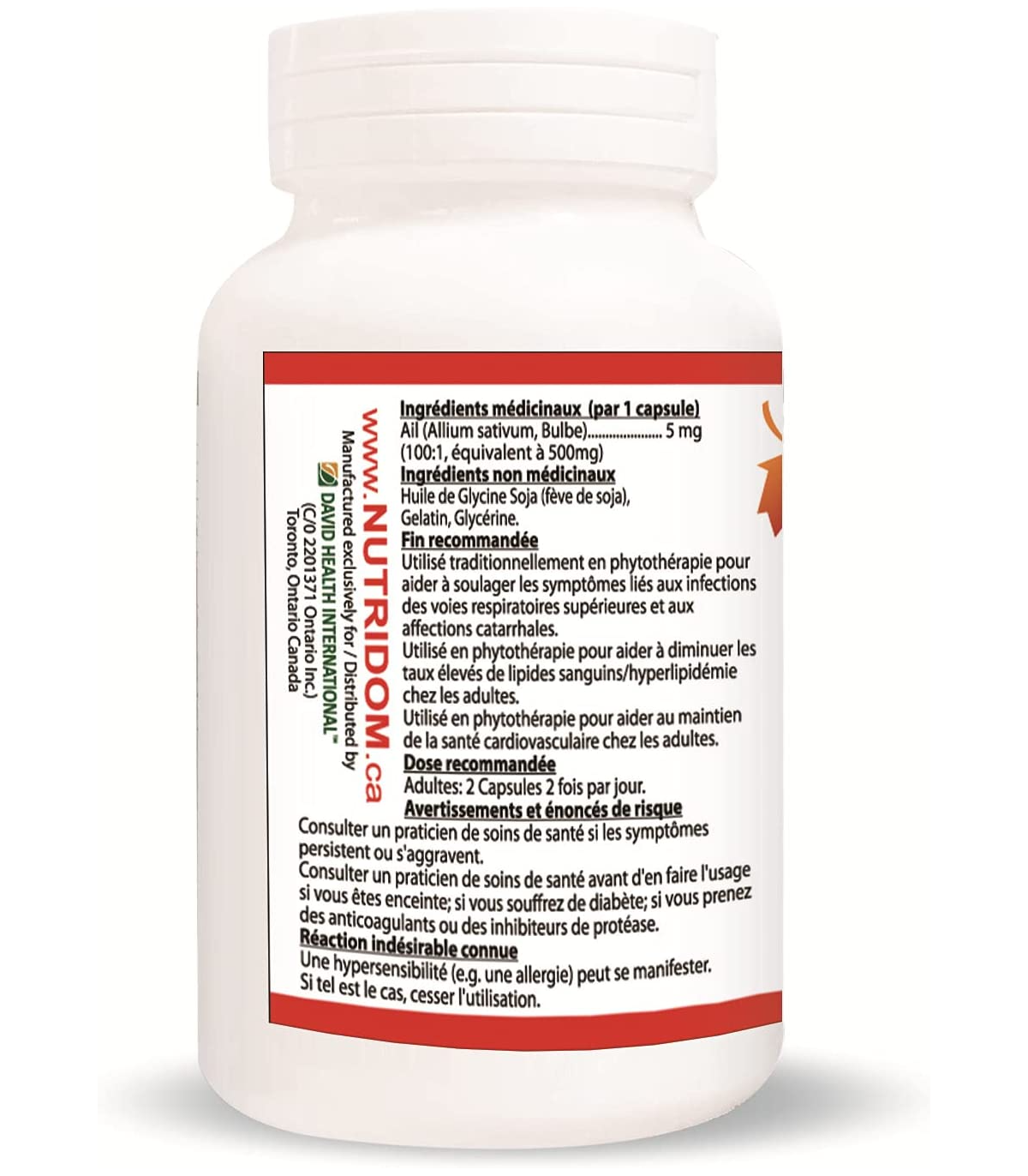 Garlic 500 120 Softgels | Safest & Easiest Shopping Vitamins Online | VITASHOP