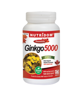 Nutridom Ginkgo5000 120 Vegi Capsules | Unbeatable Prices, Daily Deals | VITASHOP