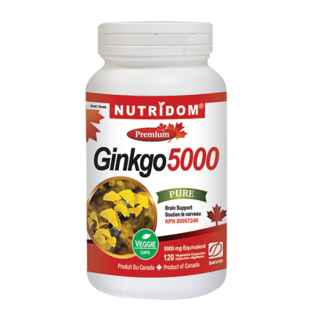 Nutridom 뉴트리돔 Ginkgo5000 120 식물성 캡슐 | 매일 업데이트되는 특가 상품 | VITASHOP