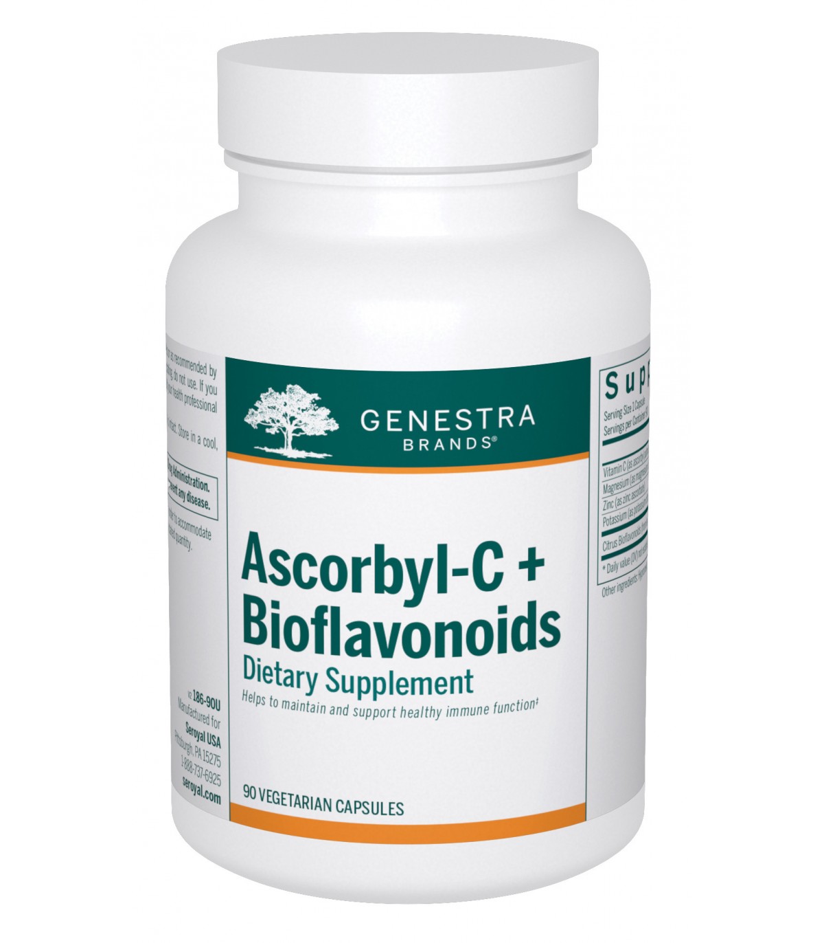 Genestra Ascorbyl-C + Bioflavonoids 90 Capsules | 每天不同折扣, 全网最低价格 | 种类齐全的保健品店铺 VITASHOP, 只有你想不到, 没有你买不到 !