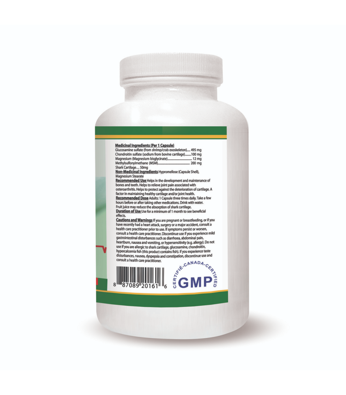Glucosamine Gold 글루코사민 골드 Glucosamine Gold 180 식물성 캡슐 | 매일 업데이트되는 특가 상품 | VITASHOP