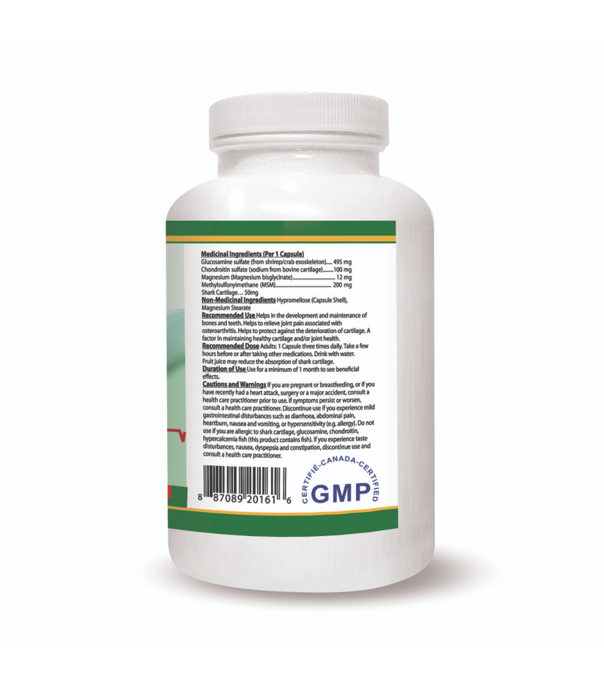 Glucosamine Gold 글루코사민 골드 Glucosamine Gold 180 식물성 캡슐 | 매일 업데이트되는 특가 상품 | VITASHOP