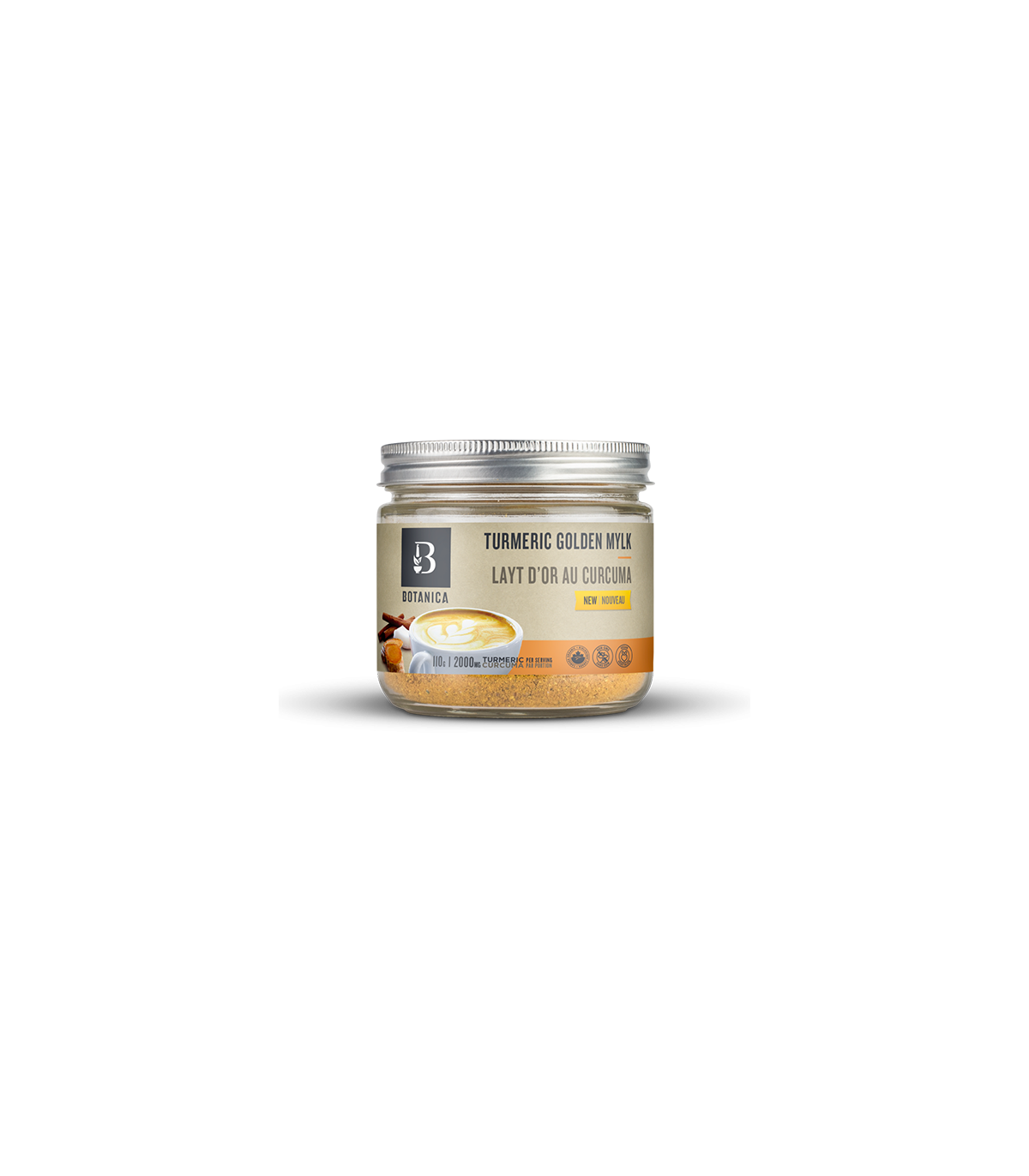 Botanica 보타니카 Superfood Beverages, 터메릭 골든 밀크 110g | 매일 업데이트되는 특가 상품 | VITASHOP