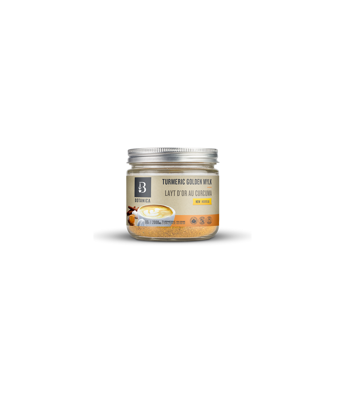 Botanica 보타니카 Superfood Beverages, 터메릭 골든 밀크 110g | 매일 업데이트되는 특가 상품 | VITASHOP