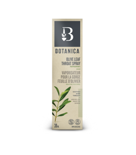 Botanica Olive Leaf Throat Spray, Peppermint 30 mL | Unbeatable Prices, Daily Deals | VITASHOP