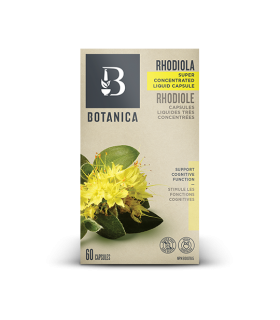 Botanica Rhodiola Liquid 60 Capsules | Unbeatable Prices, Daily Deals | VITASHOP