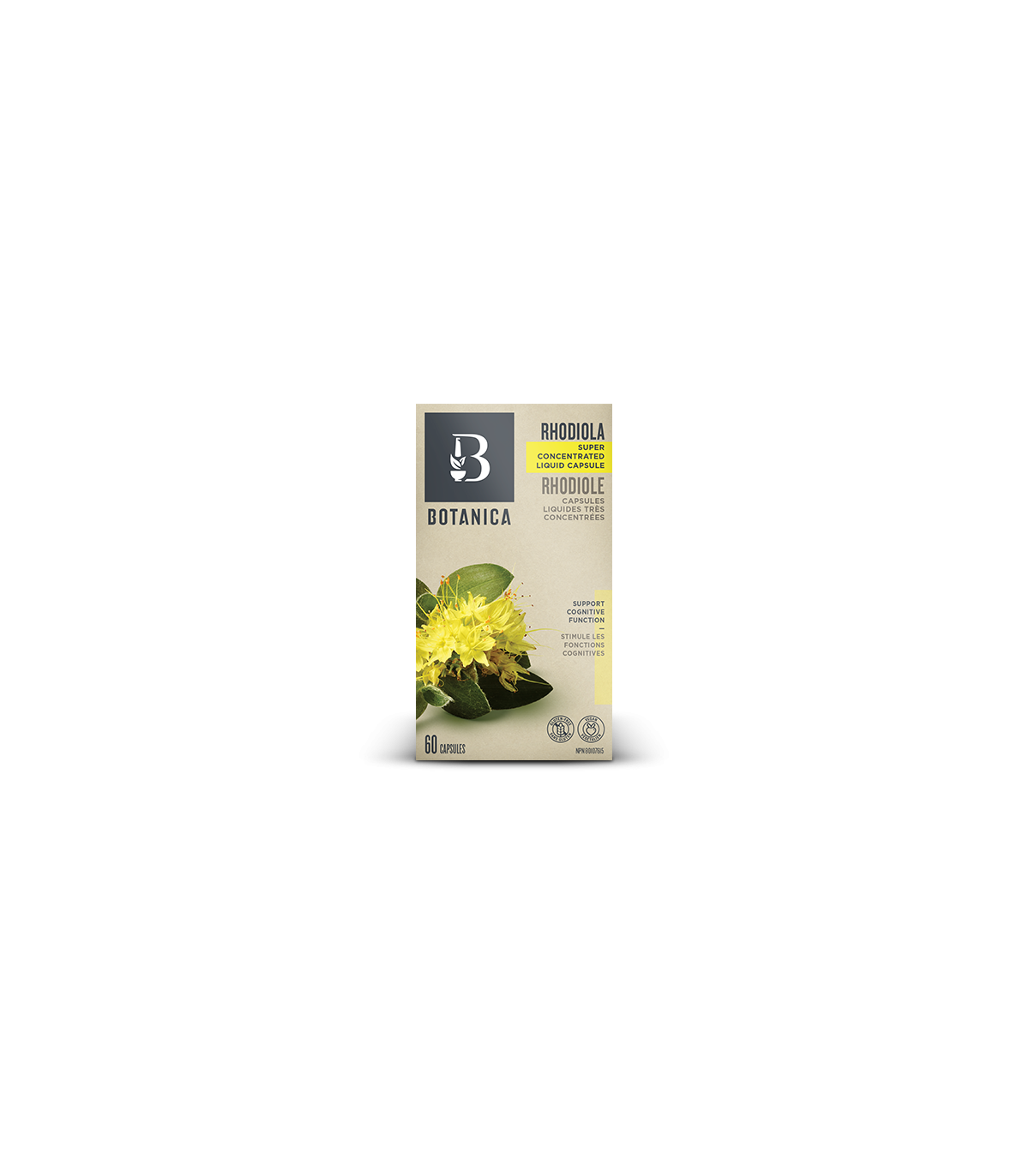 Botanica Rhodiola Liquid 60 Capsules | Unbeatable Prices, Daily Deals | VITASHOP