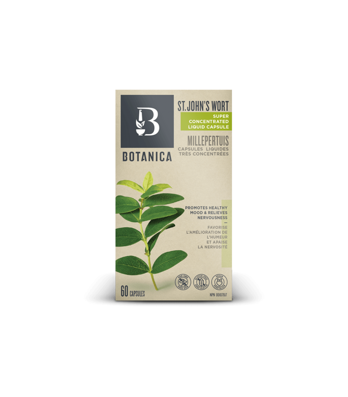 Botanica St. John's Wort Liquid 60 Capsules | Unbeatable Prices, Daily Deals | VITASHOP
