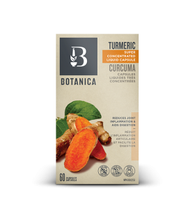 Botanica Turmeric Liquid 60 Capsules | 每天不同折扣, 全网最低价格 | 种类齐全的保健品店铺 VITASHOP, 只有你想不到, 没有你买不到 !