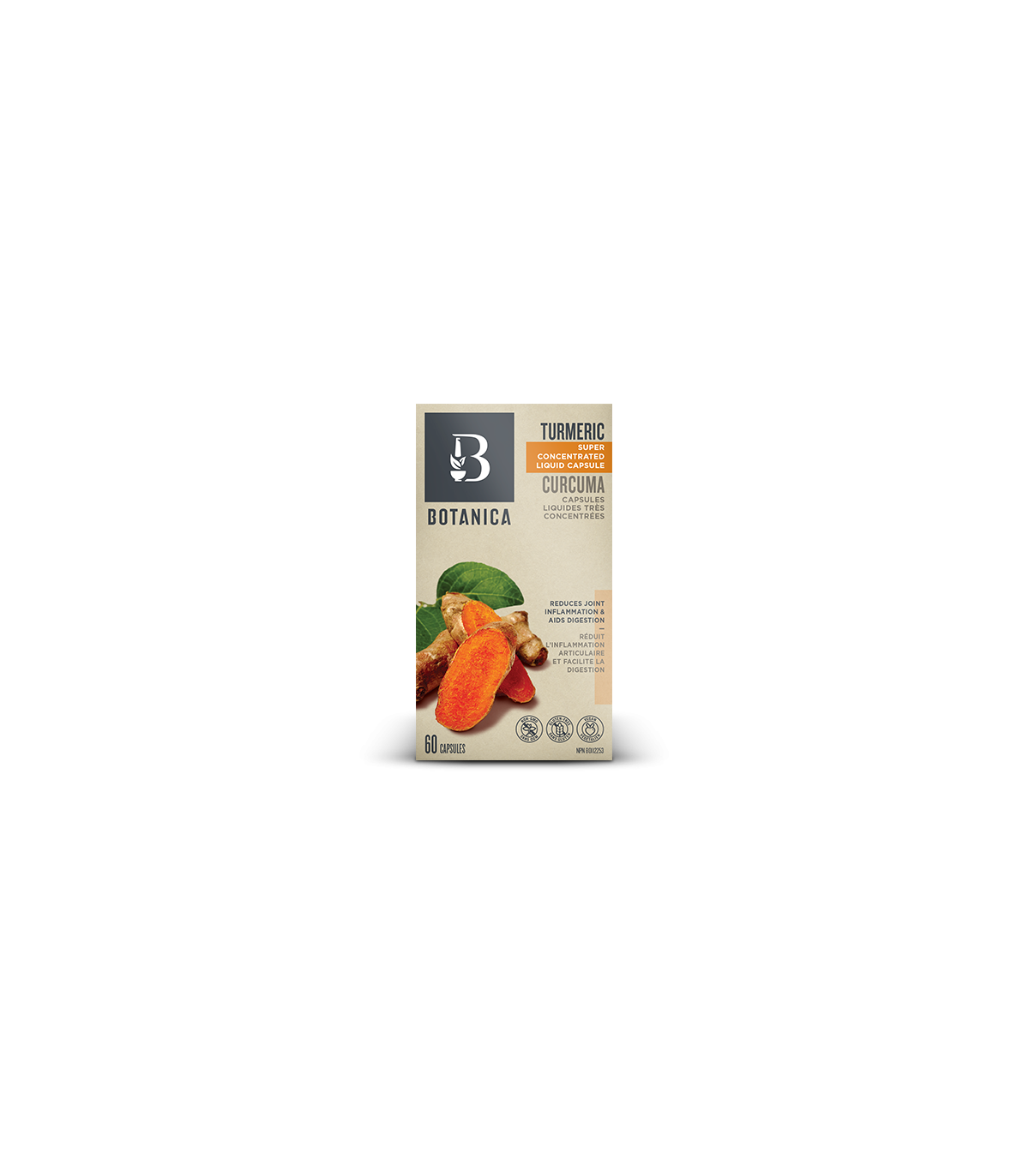 Turmeric Liquid 60 Capsules | Safest & Easiest Shopping Vitamins Online | VITASHOP