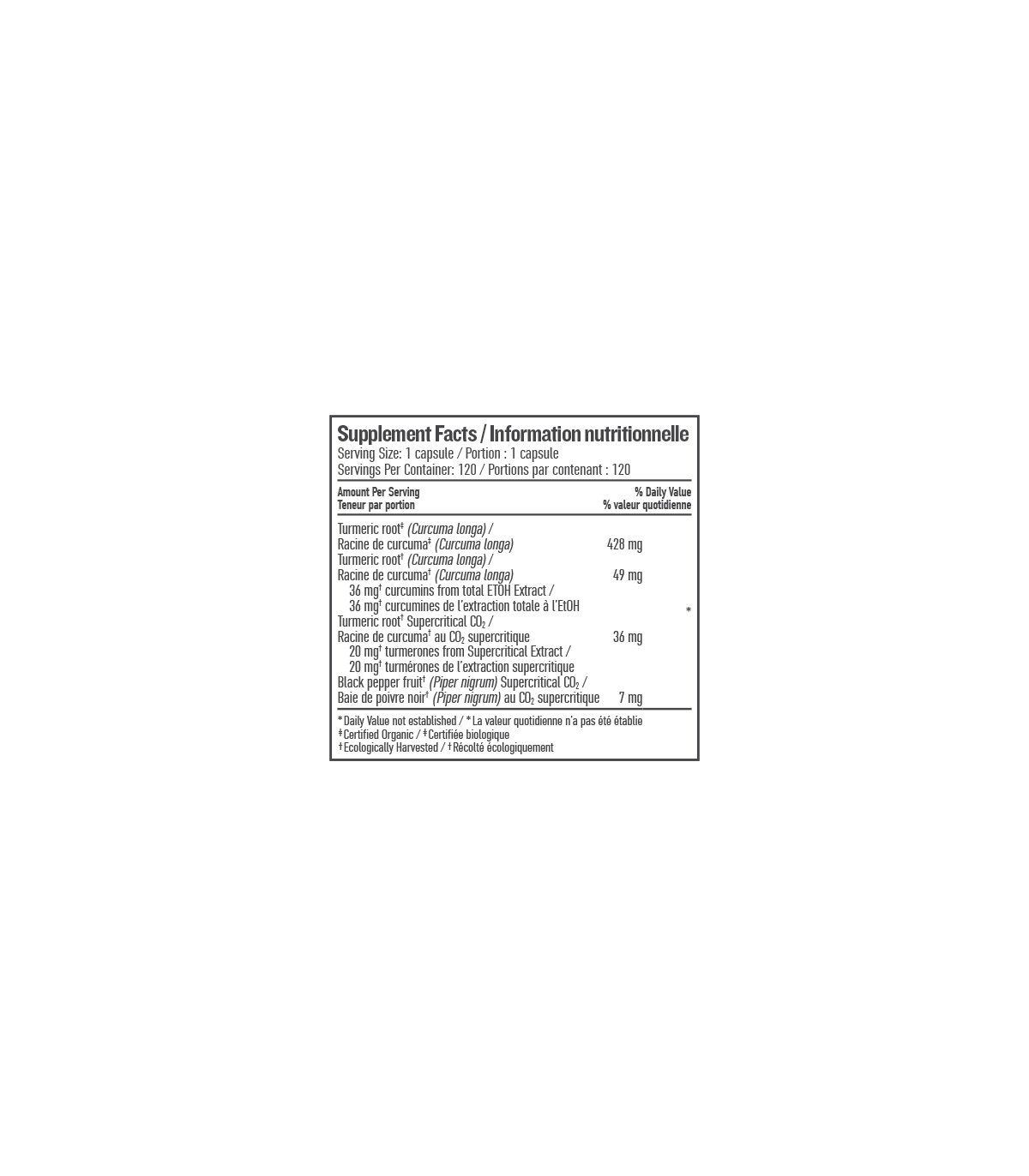 Turmeric Liquid 60 Capsules | Safest & Easiest Shopping Vitamins Online | VITASHOP